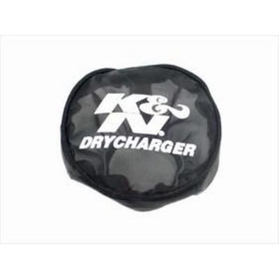 K&N DryCharger Round Straight Filter Wrap (Black) - RC-0170DK